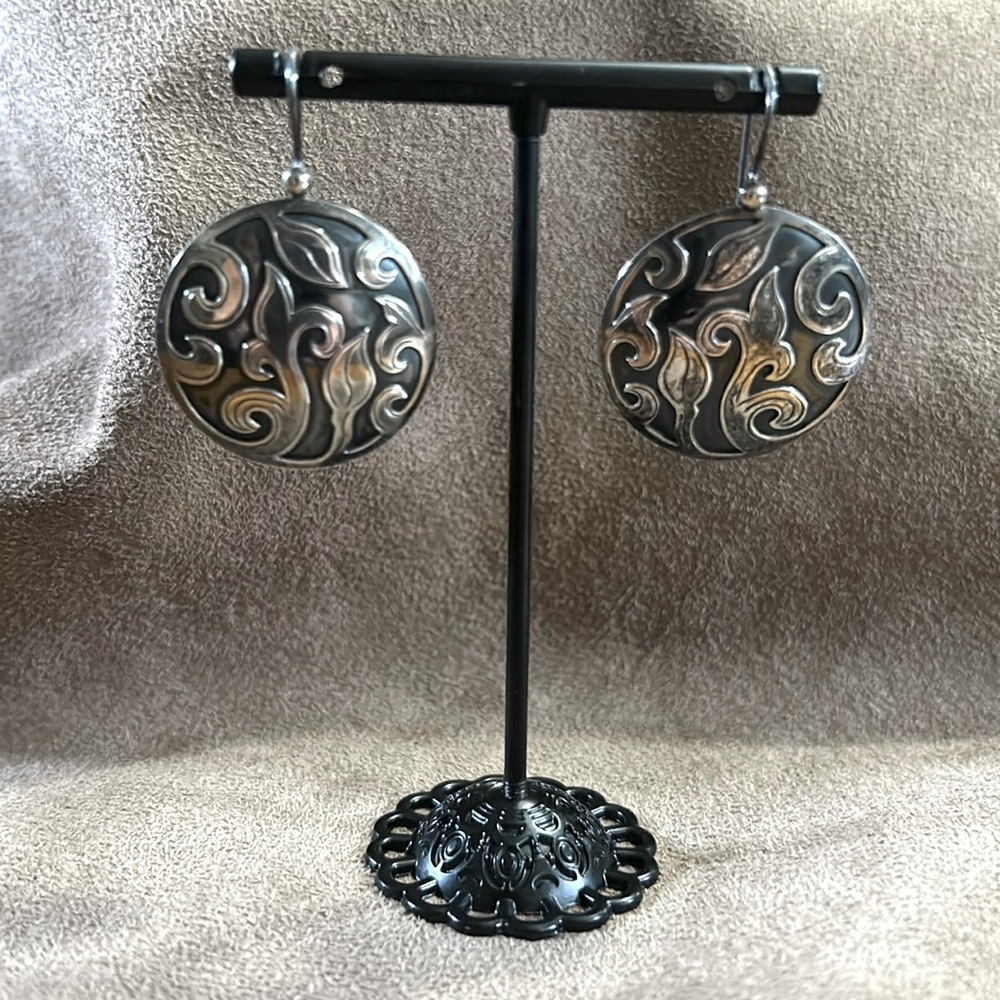 Silpada Sterling Silver Filigree Earrings